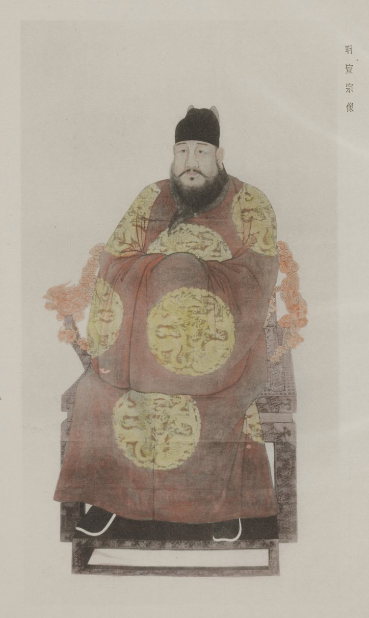 Uit schilderijen in het oude keizerlijke paleis door School Chinese