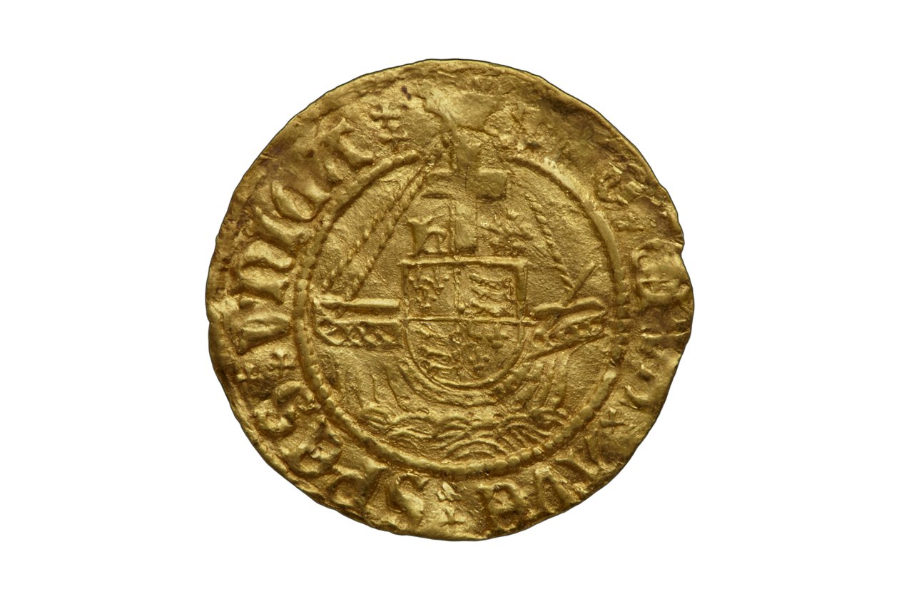 Tudor munt uit de Asthall Hoard door School English