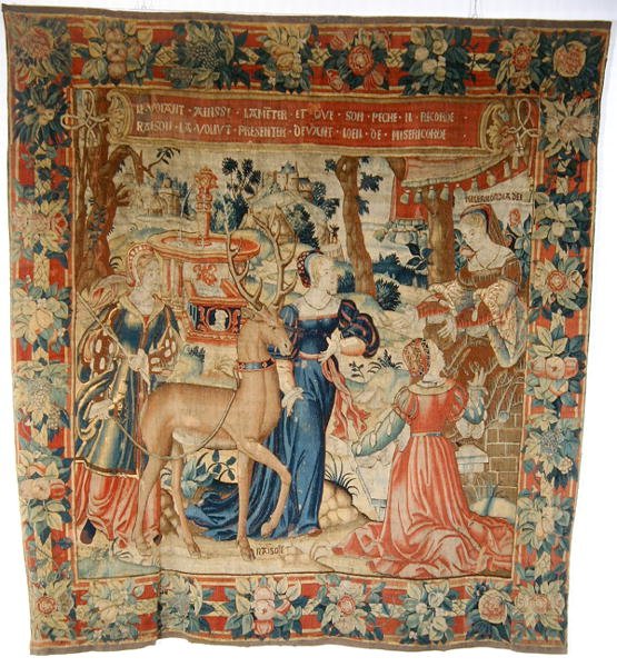 Allegorische scène door School Flemish
