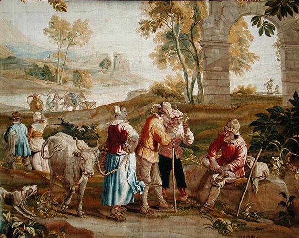 Plattelandstafereel door School Flemish