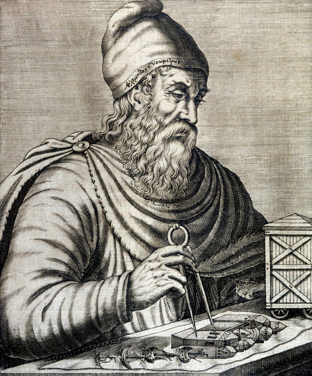 Archimedes door School French
