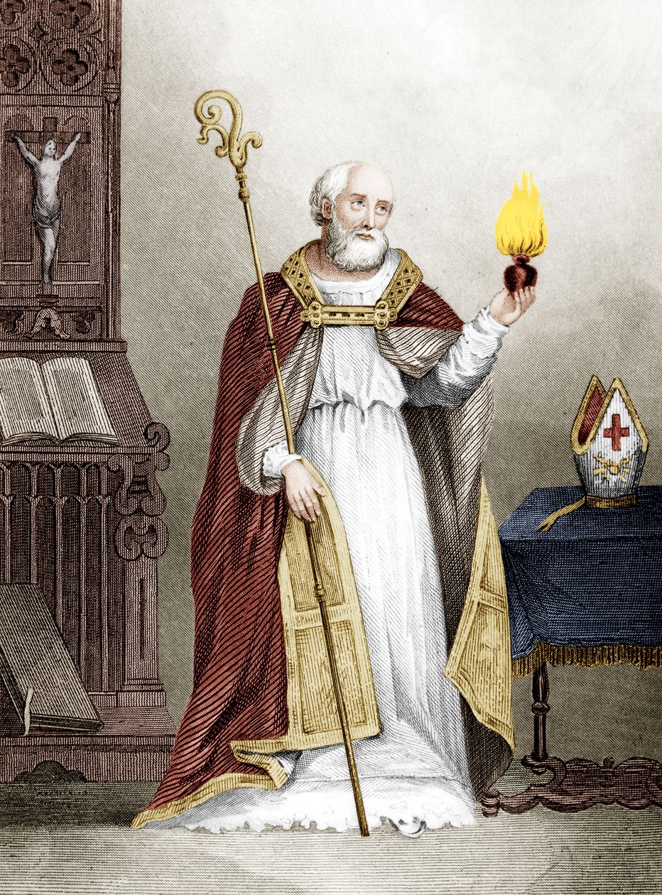 Sint Augustinus door School French