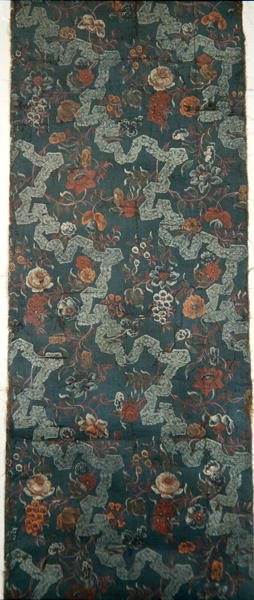 Bloemenbehang door School German