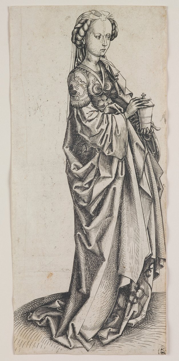 Maria Magdalena (gravure) door School German