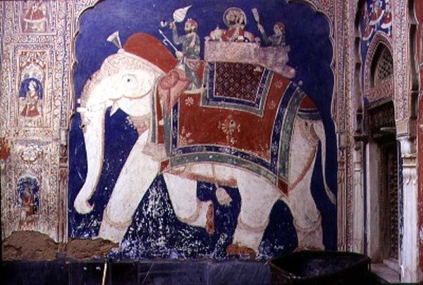 Olifant door School Indian