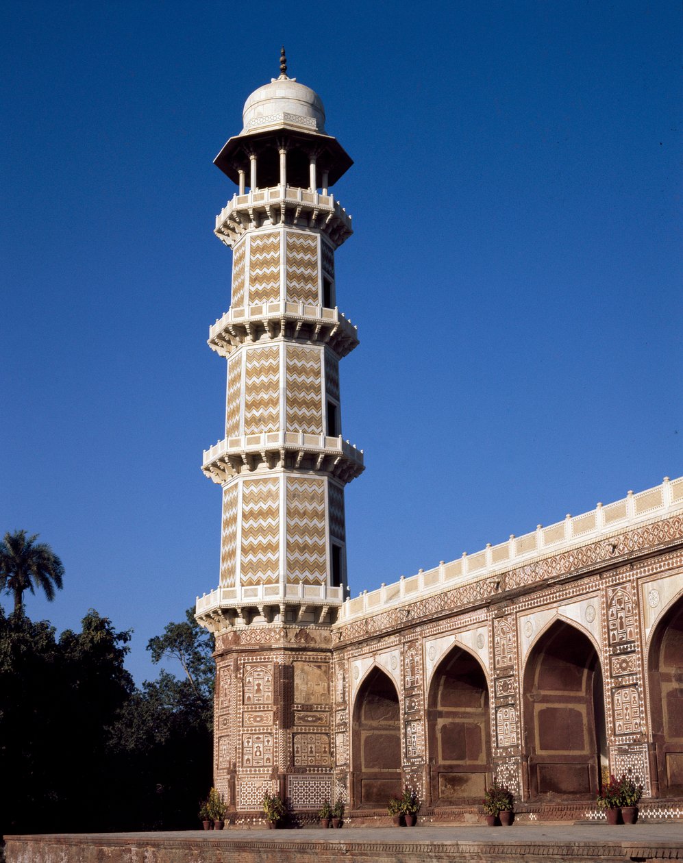 Graf van Jahangir mausoleum door School Pakistani