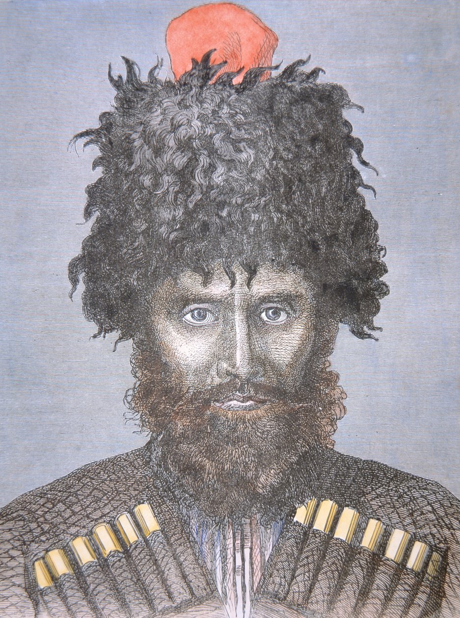 Kozak van de Don door School Russian