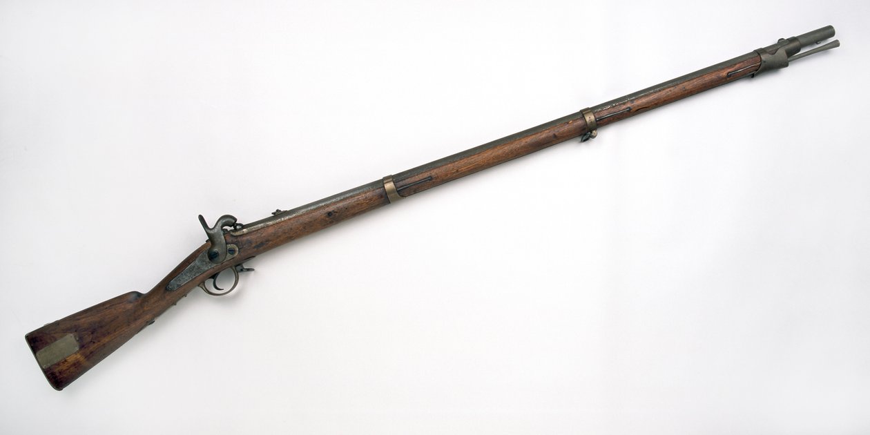 Russisch .709 inch slaghoedjesgeweer, Model 1845 door School Russian