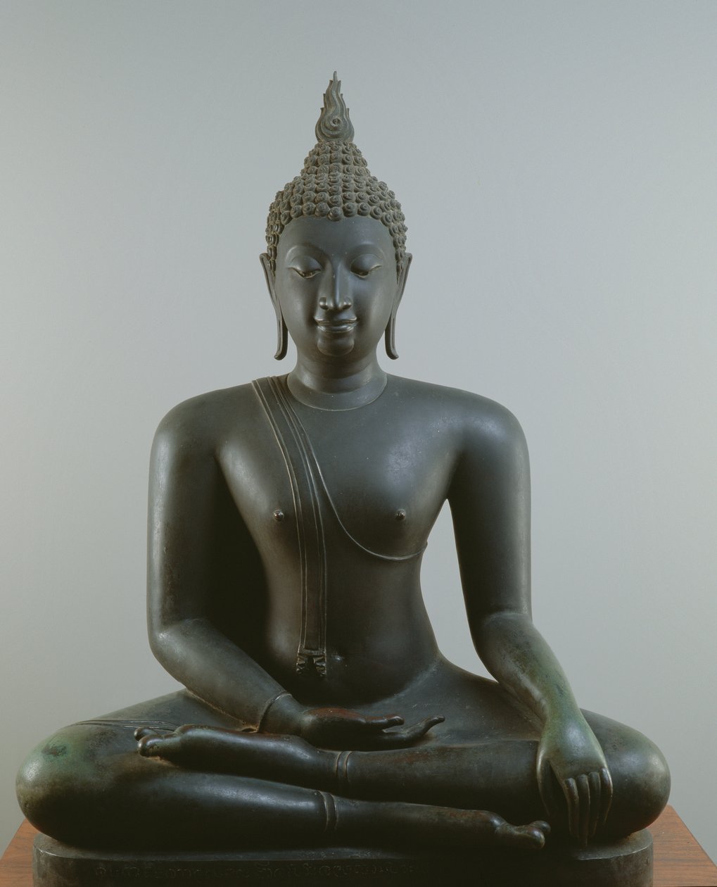 Boeddha zittend in meditatie, Sukhothai stijl door School Thai