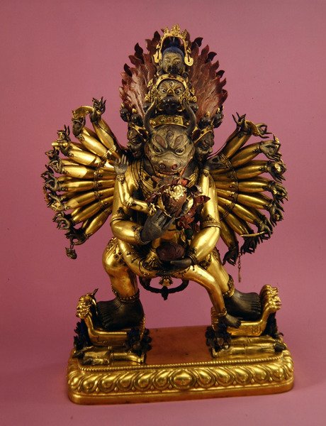 Dharmapala door School Tibetan