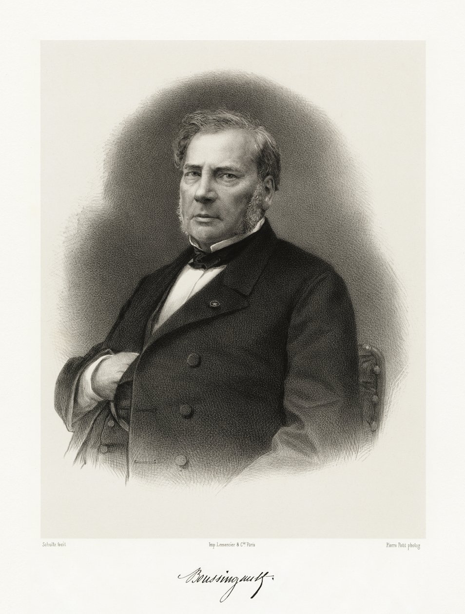 Jean-Baptiste Boussingault door Schultz
