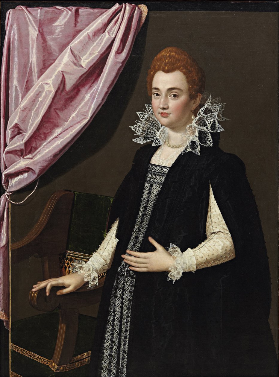 Portret van Marie de Médici 1575-1642 door Scipione Pulzone