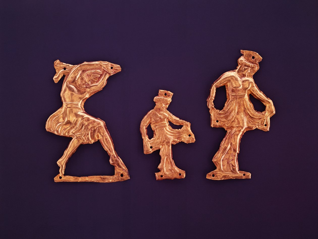 Dansers van godin Demeter (goud) door Scythian