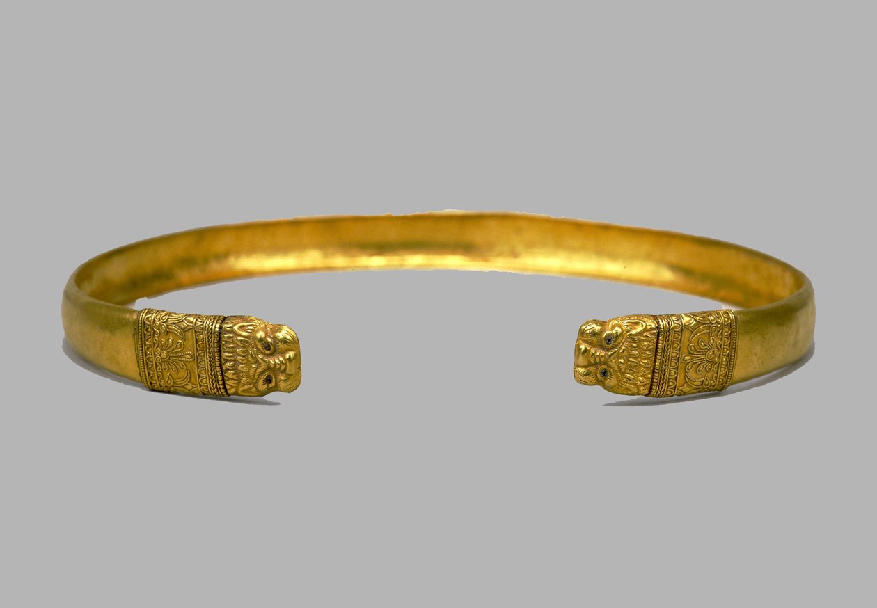 Halsketting, 4e eeuw v.Chr. door Scythian