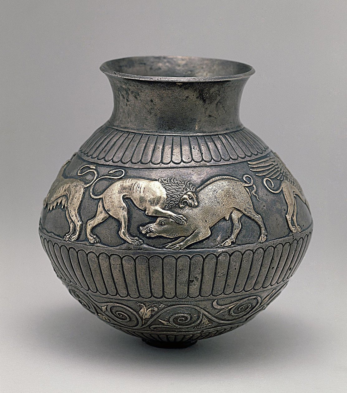 Vaatwerk, Kul-Oba Kurgan (zilver) door Scythian
