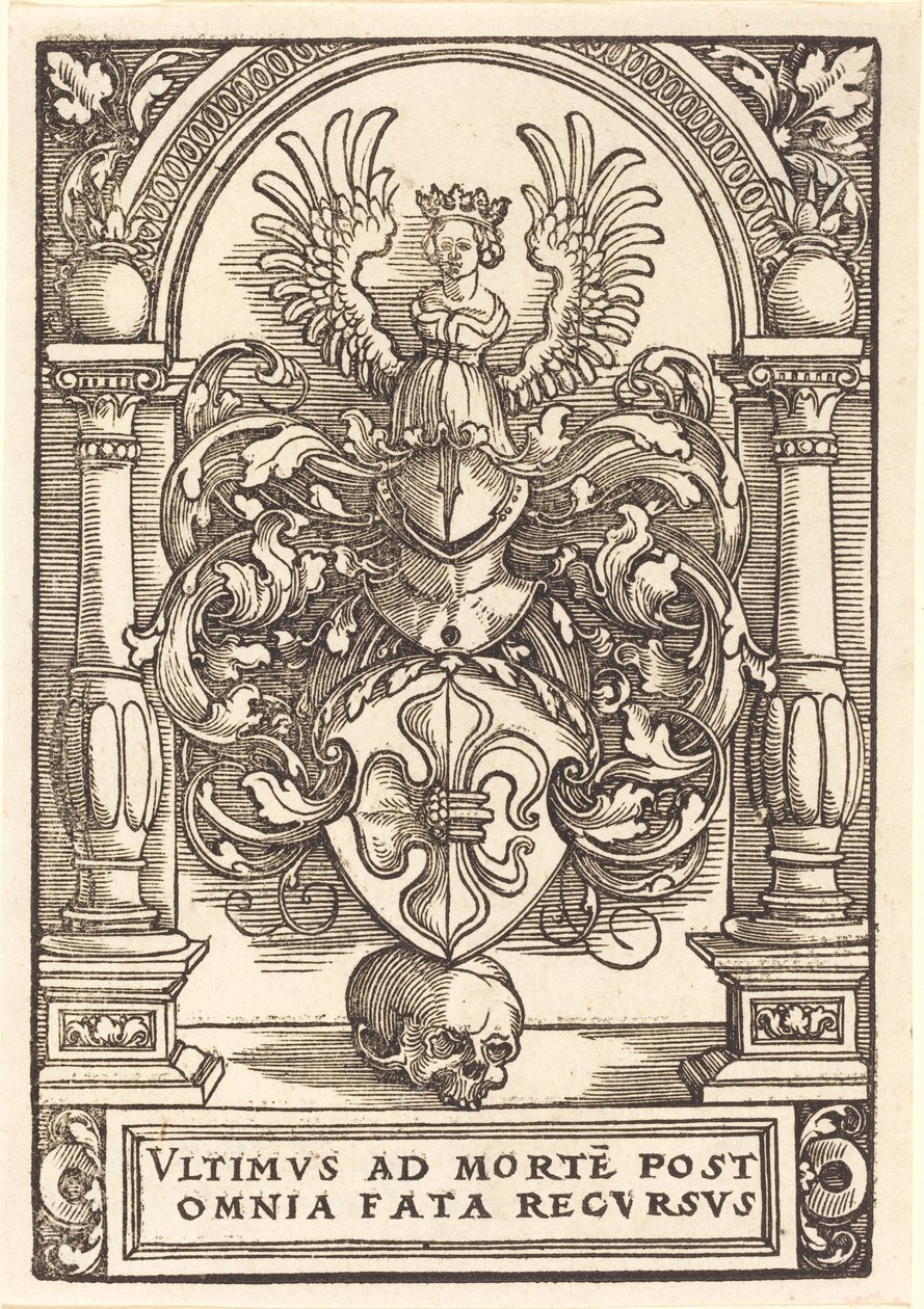 Wapen van Lazarus Spengler door Sebald Beham
