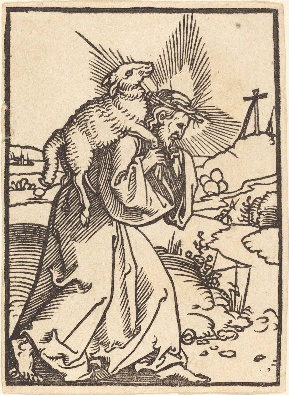 De Goede Herder door Sebald Beham