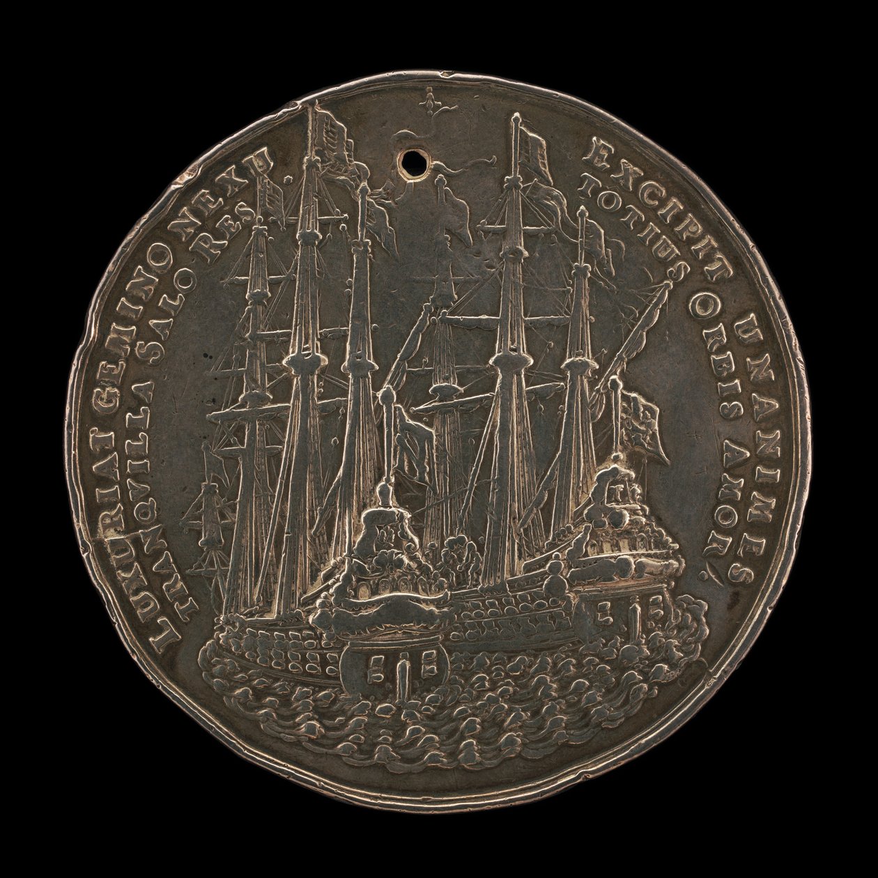 De Navigatiewetten [achterkant], 1654 door Sebastian Dadler