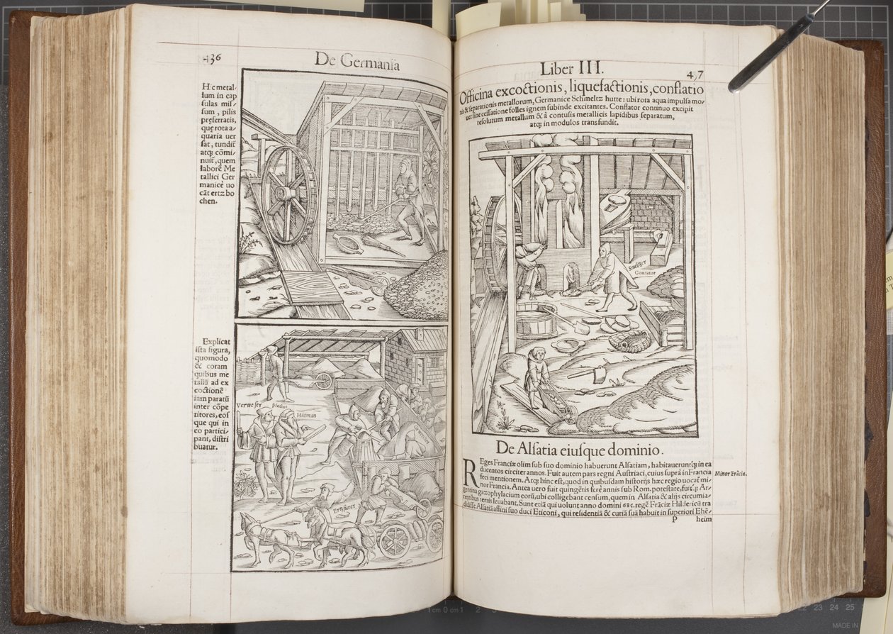 Cosmographia, Fol 436-437 door Sebastian Munster