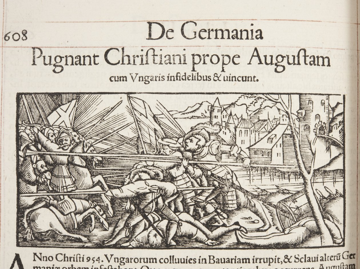 Cosmographia, Fol 608, 1544 door Sebastian Munster