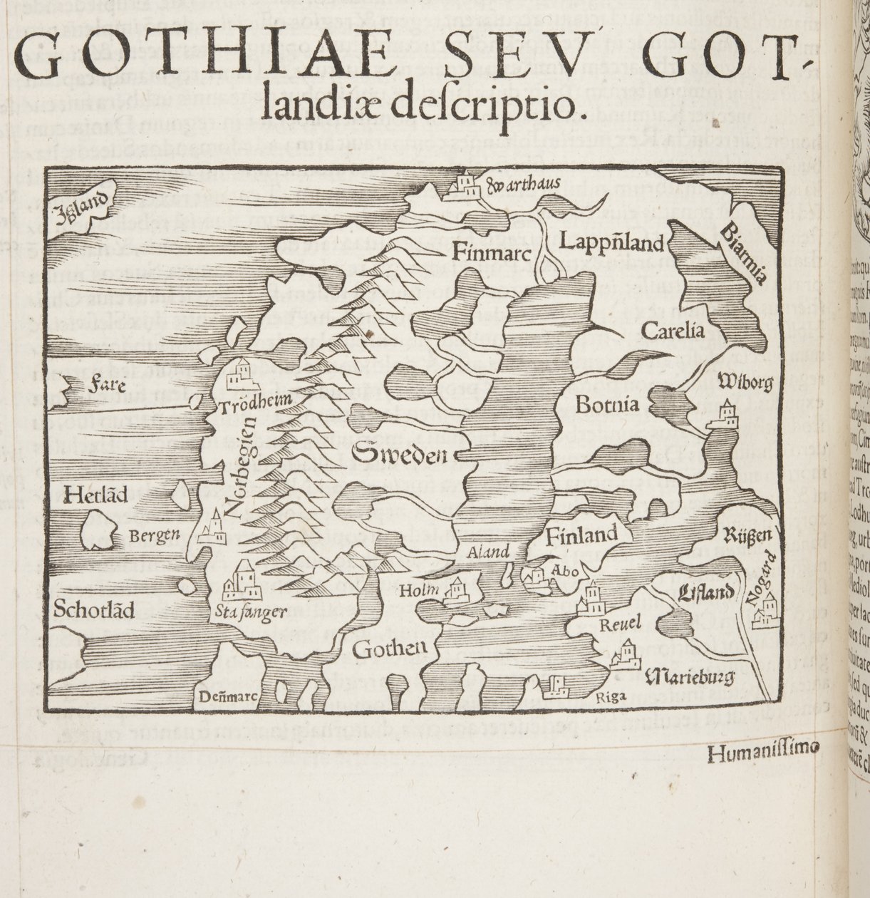 Cosmographia, Fol 830, 1544 door Sebastian Munster