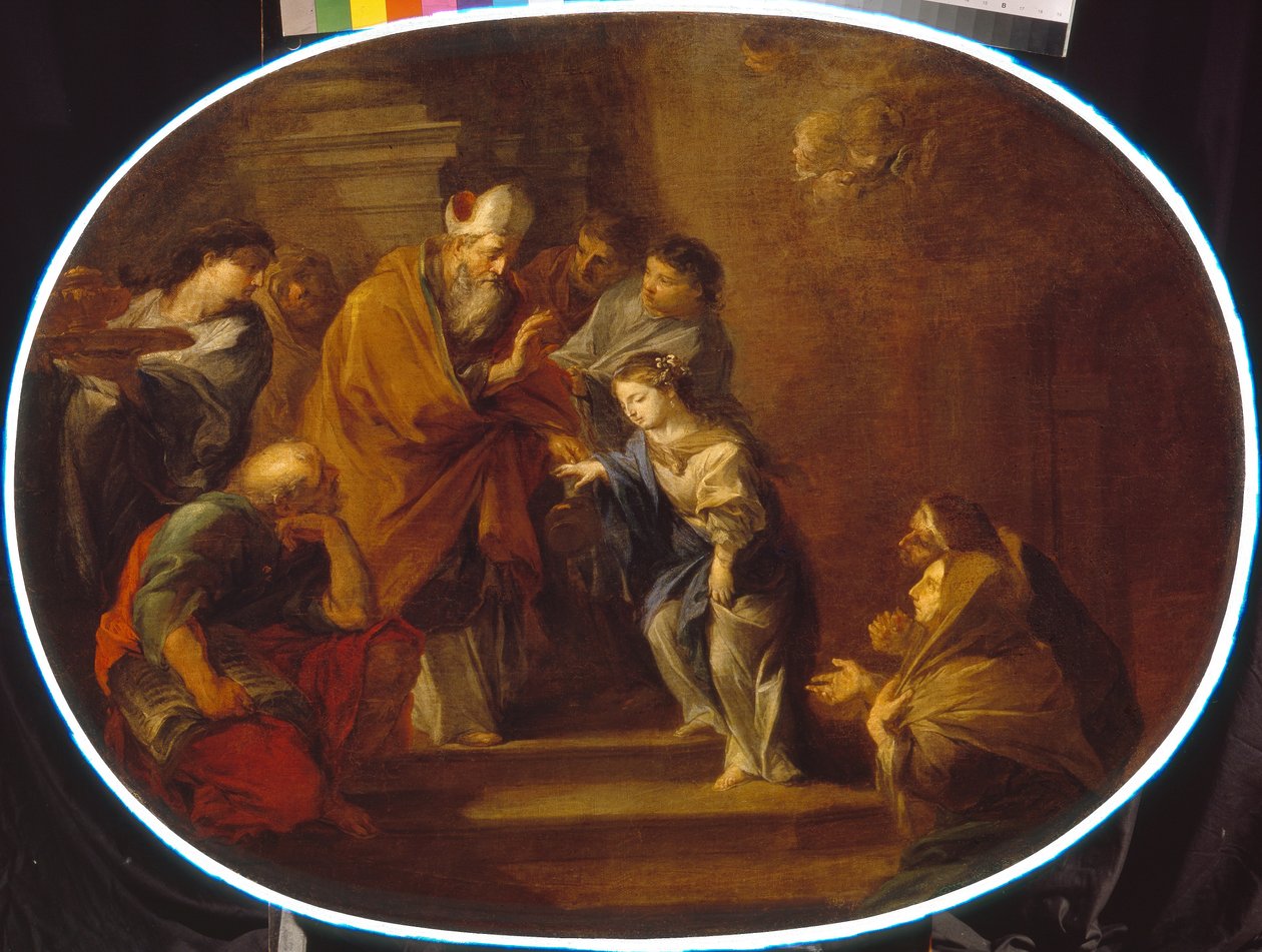 De Presentatie van de Heilige Maagd Maria door Sebastiano Conca