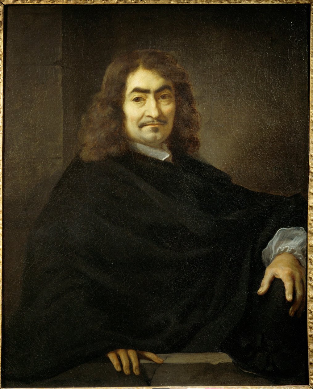 Rene Descartes, filosoof ... door Sébastien Bourdon