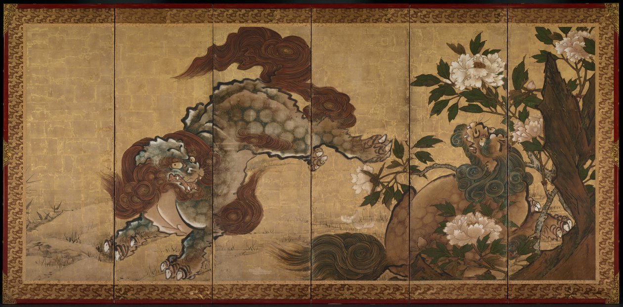 Leeuwen door Sekkei Yamaguchi