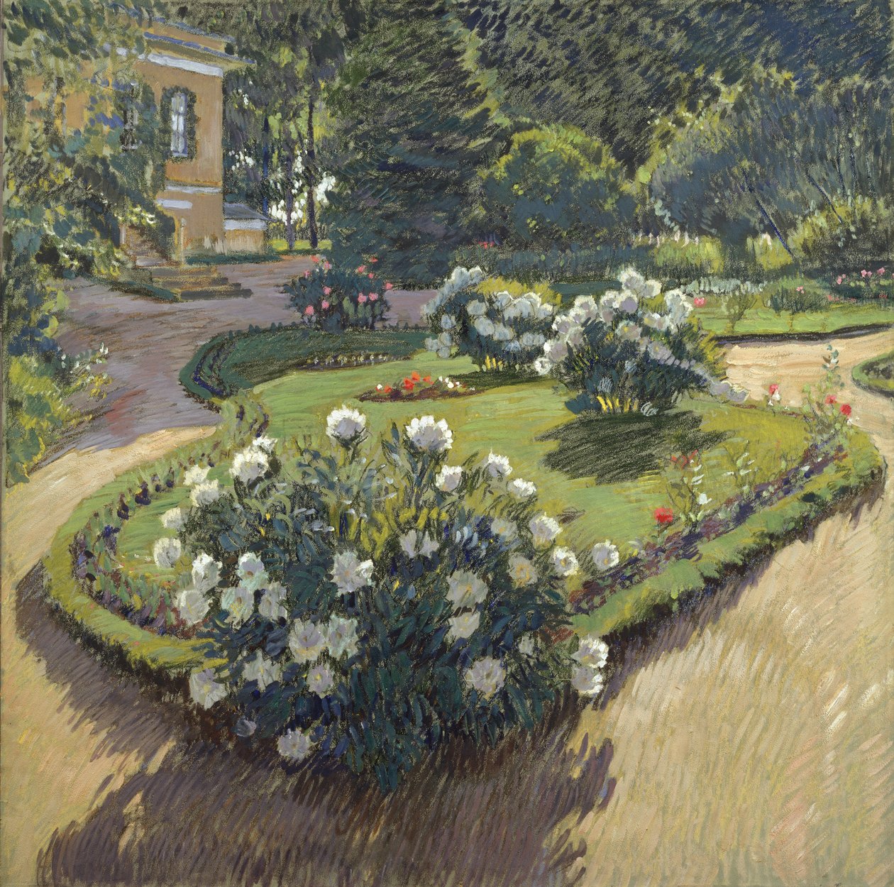 Een tuin, 1910 door Sergei Arsenevich Vinogradov