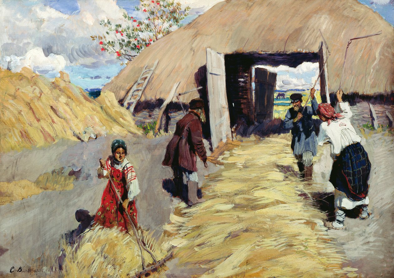 Dorsvloer door Sergei Arsenevich Vinogradov