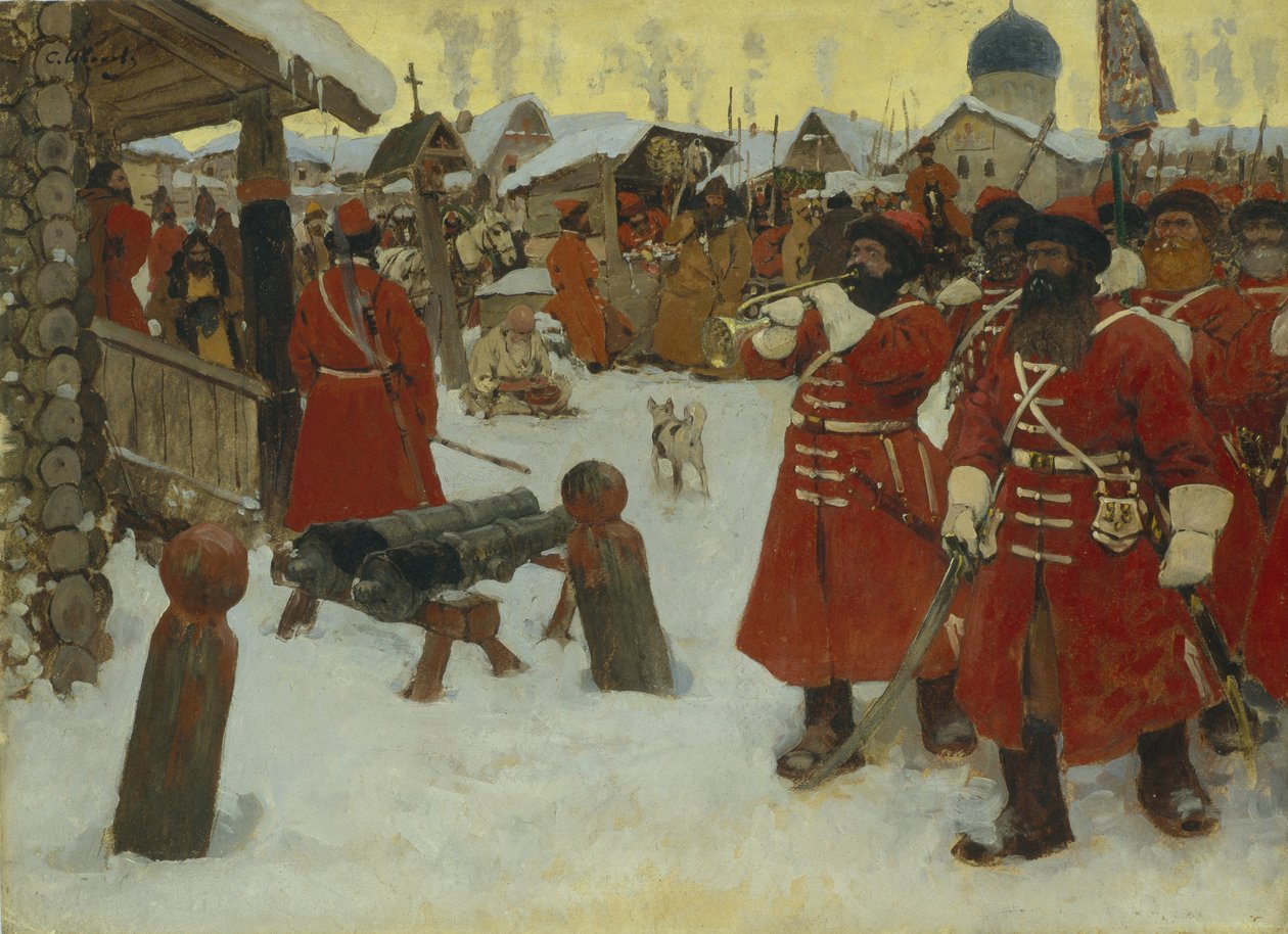 De Streltsy, 1907 door Sergej Vasilevic Ivanov