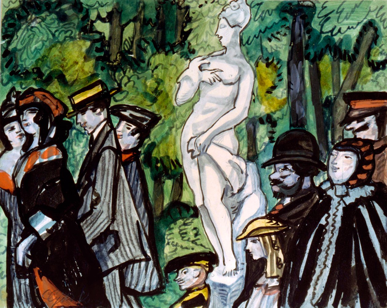 In de Zomertuin door Sergey Sudyekin