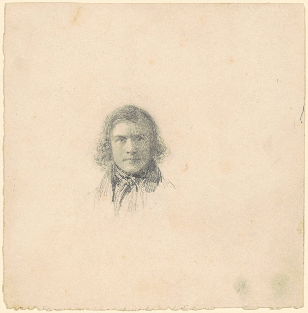Zelfportret [recto] door Seth Wells Cheney