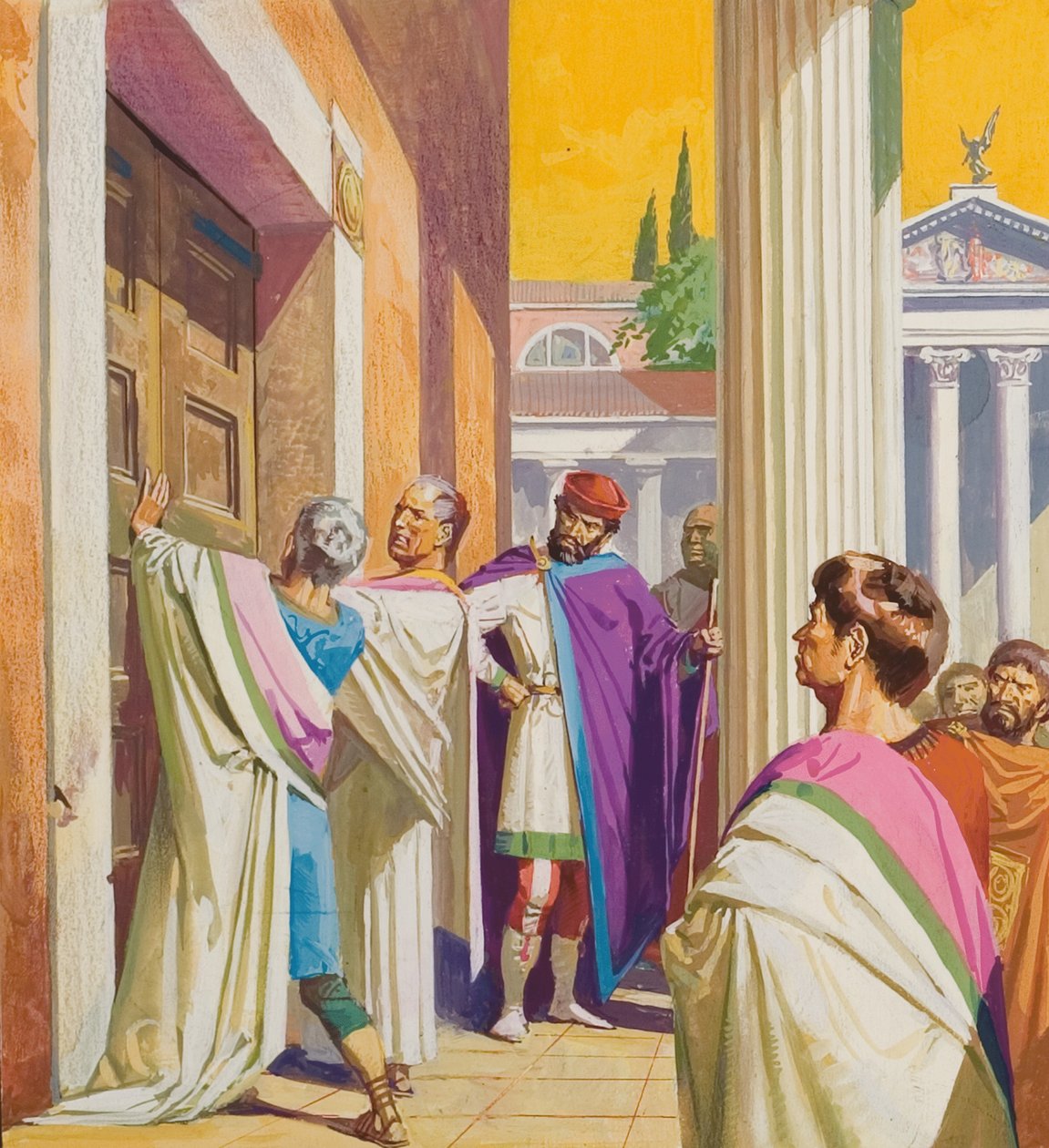 Het oude Rome door Severino Baraldi
