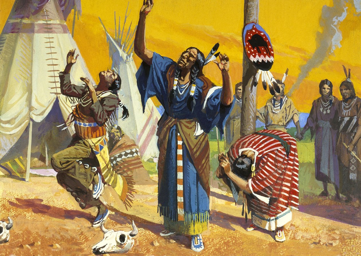 Sioux spookdans door Severino Baraldi