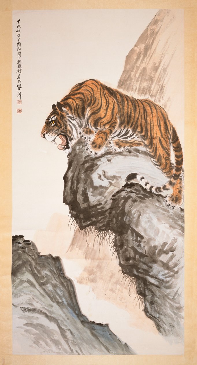 Tijger door Shanzi Zhang