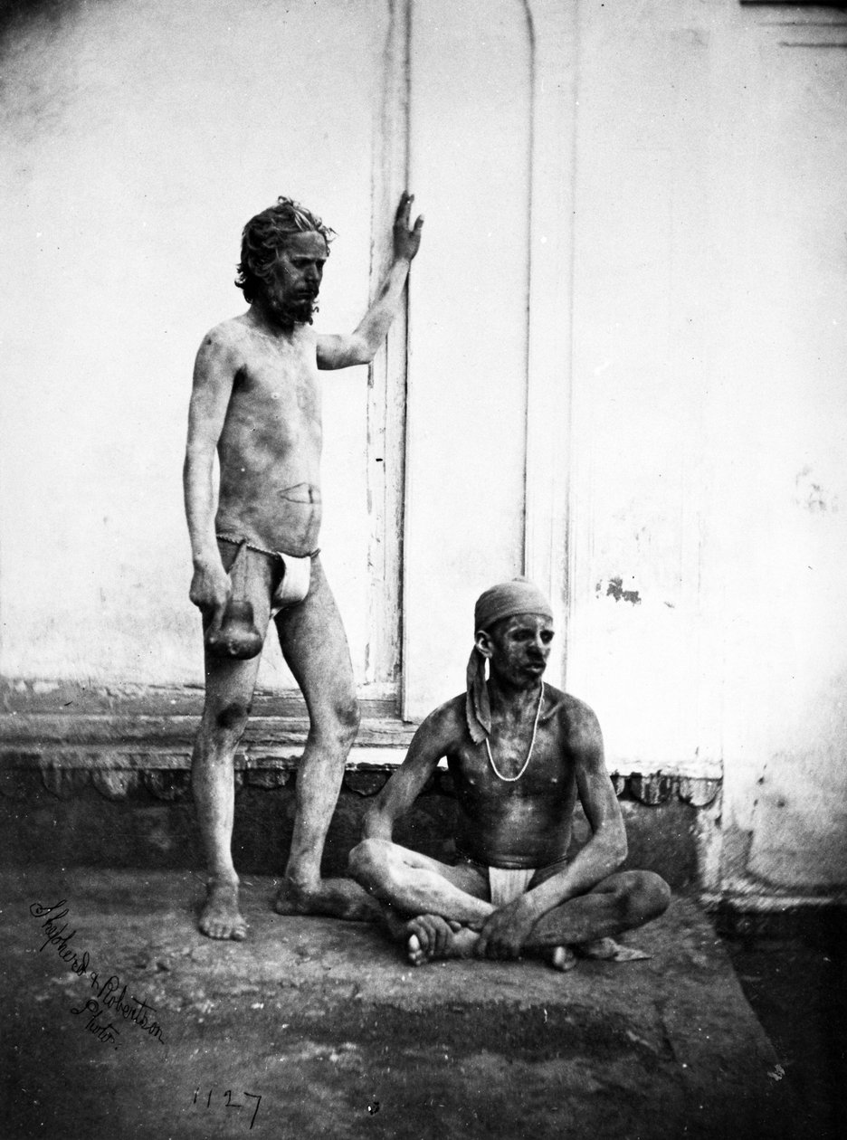 Fakirs, c.1862 door Shepherd and Robertson