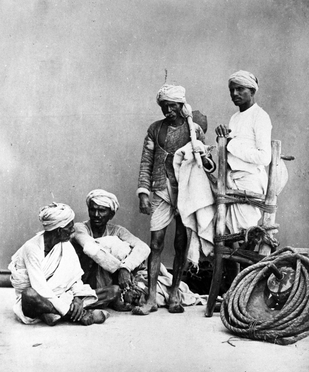 Lodhas, Rajasthan ca. 1863 door Shepherd and Robertson