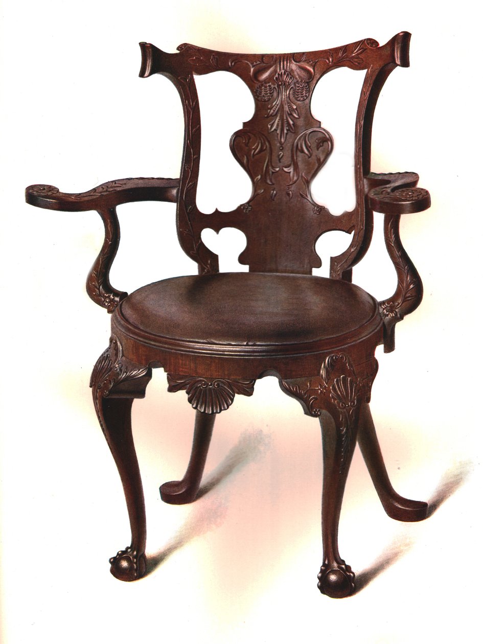 Schrijversstoel, 1906 door Shirley Charles Llewellyn Slocombe