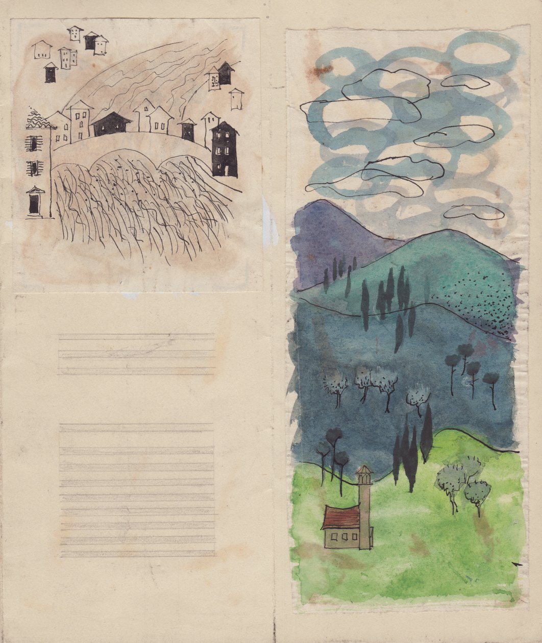 Florence folder, 1952 door Shirley Markham