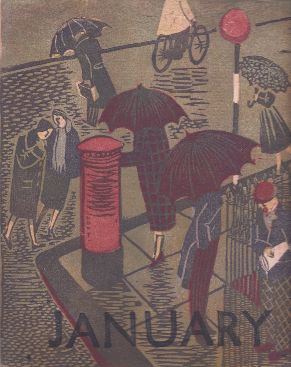 Januari door Shirley Markham