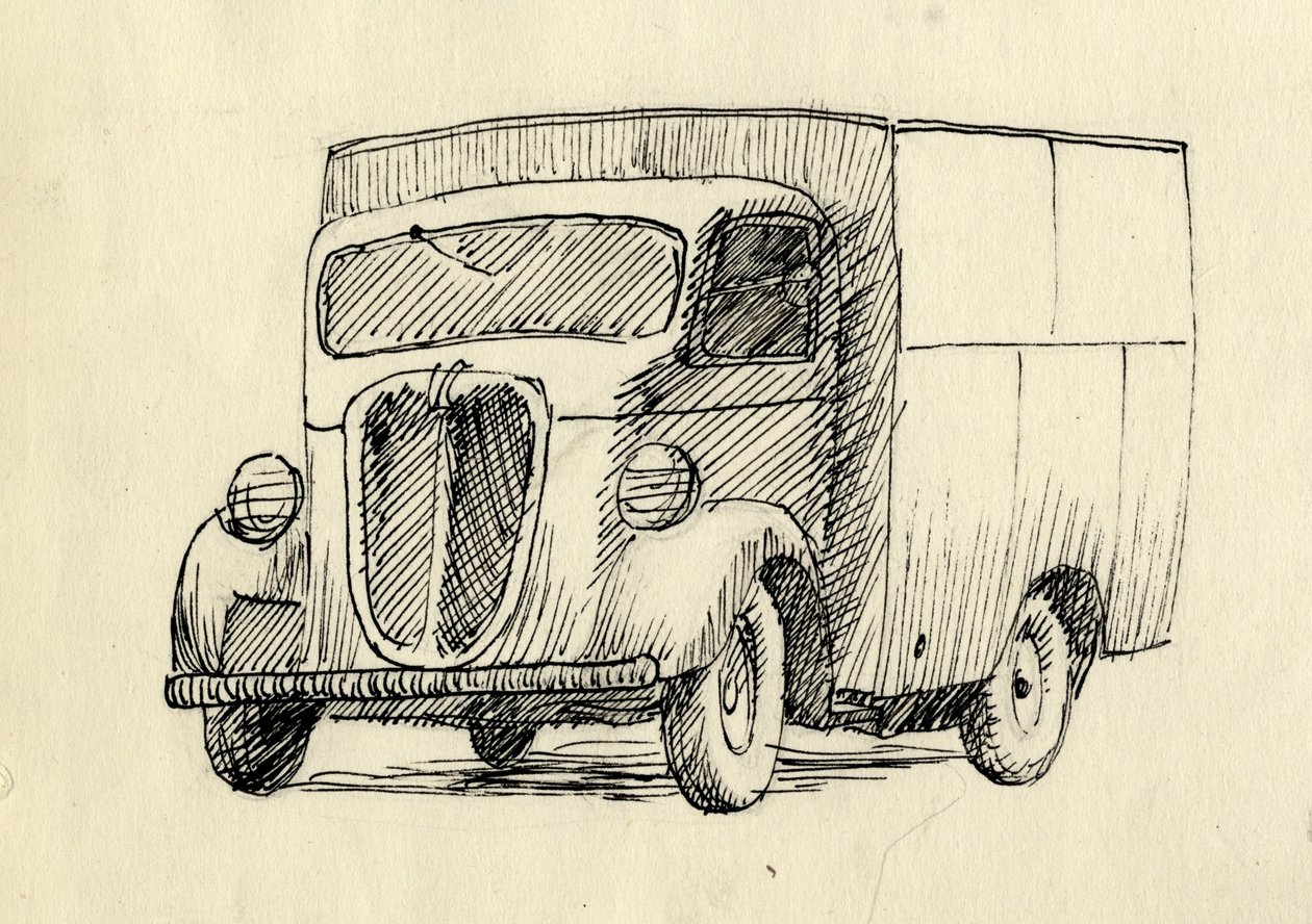 Vrachtwagen door Shirley Markham