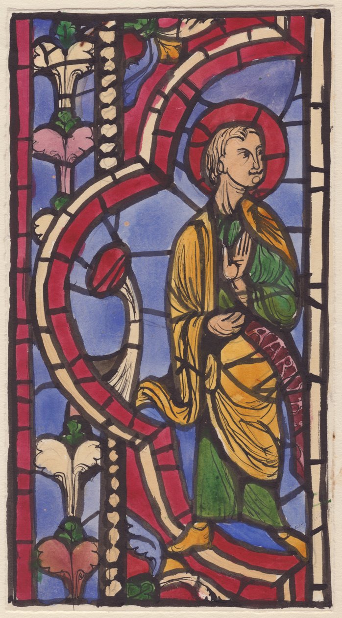 Glas-in-loodraam door Shirley Markham