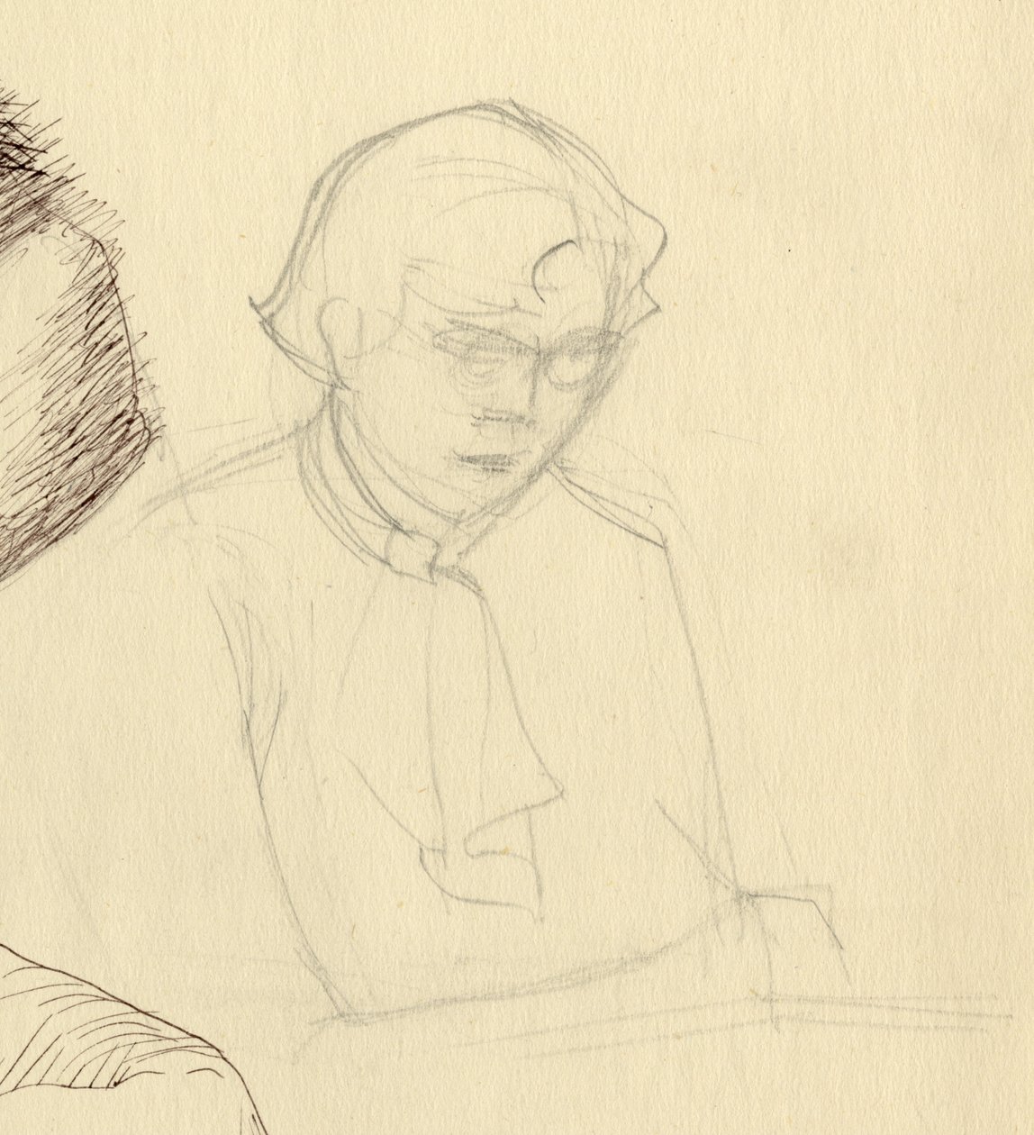 Studie van een vrouw, ca. 1951 door Shirley Markham