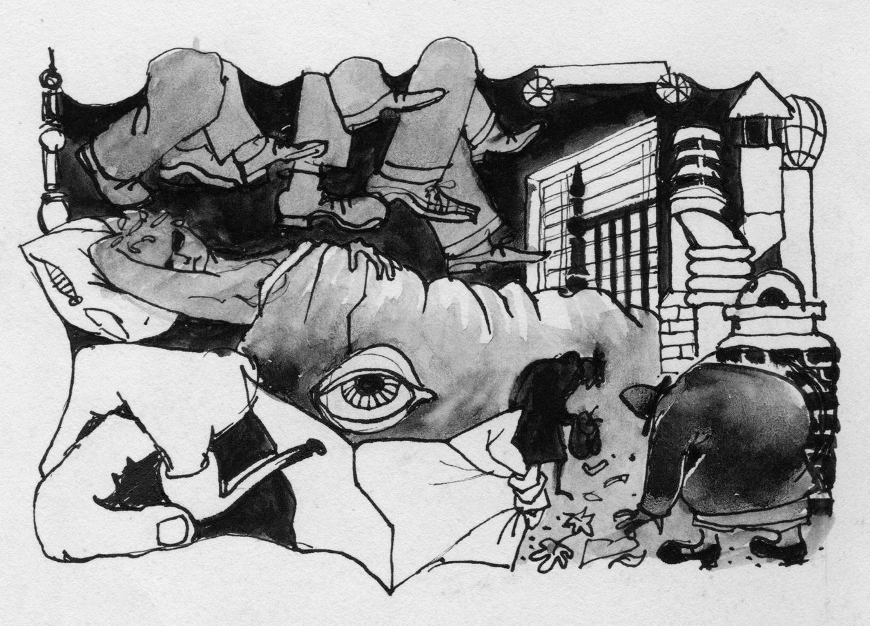 Surrealistische studie door Shirley Markham