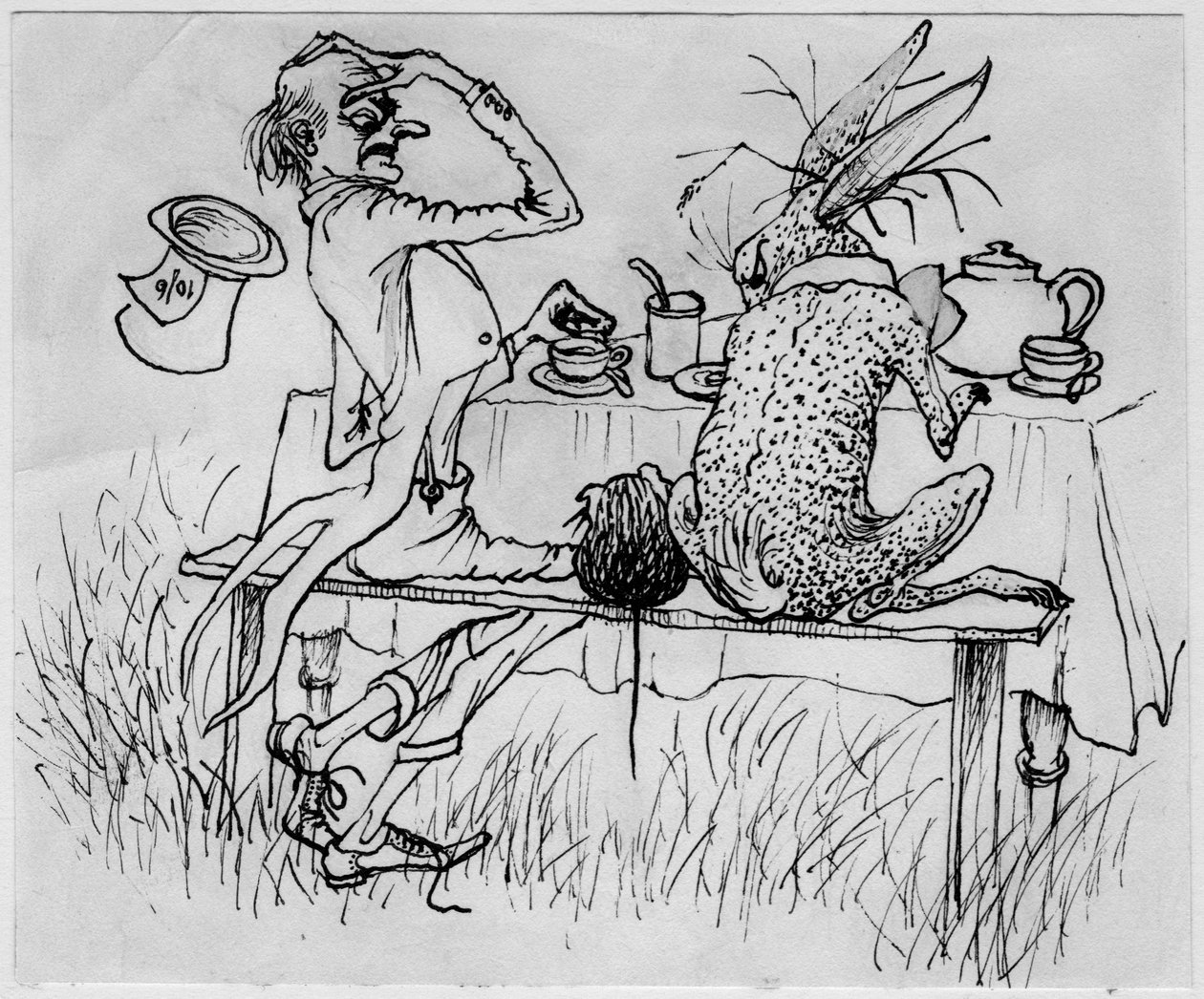 De Gekke Hoedenmaker en de Haas, 1953 door Shirley Markham