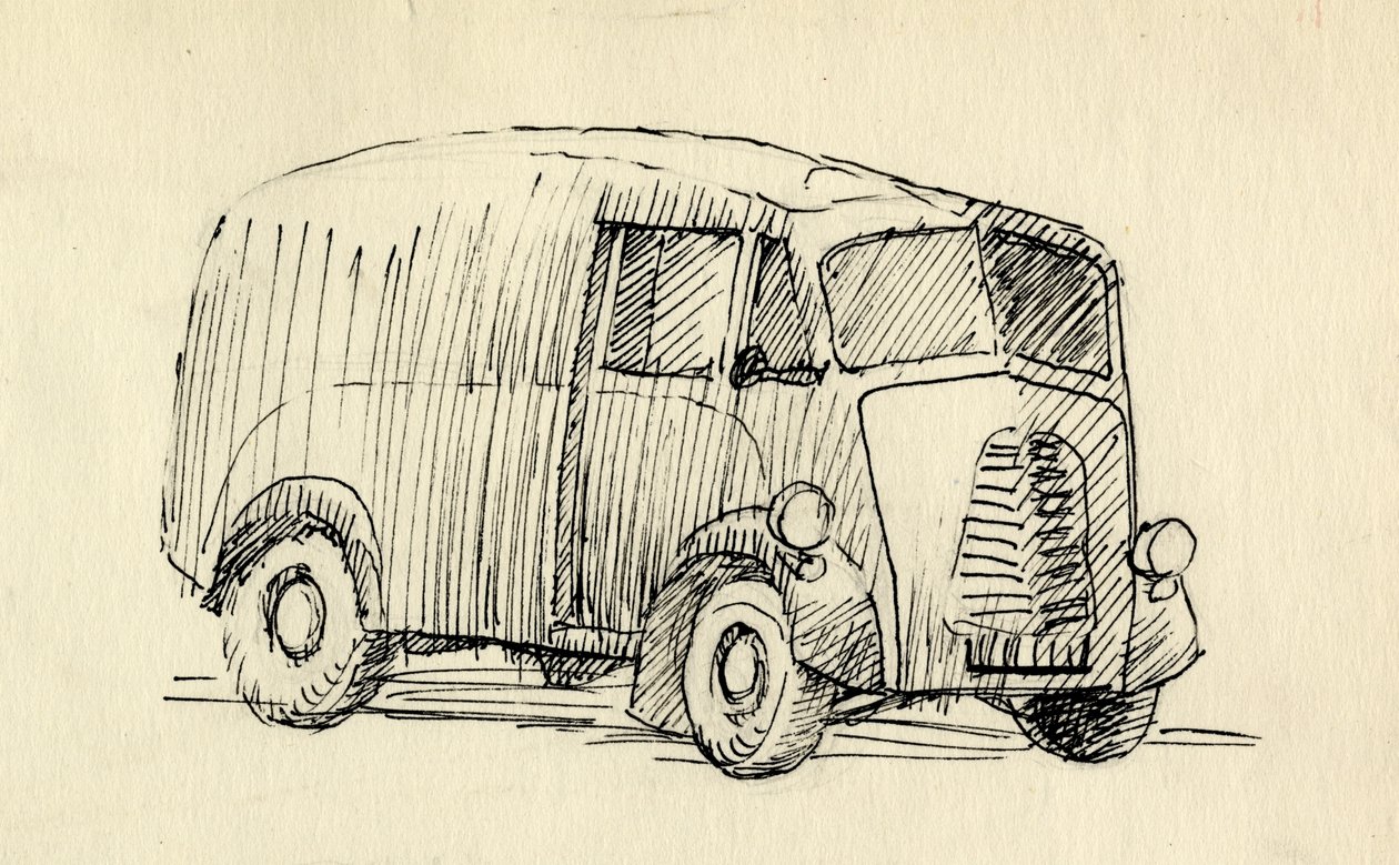 Bestelwagen door Shirley Markham