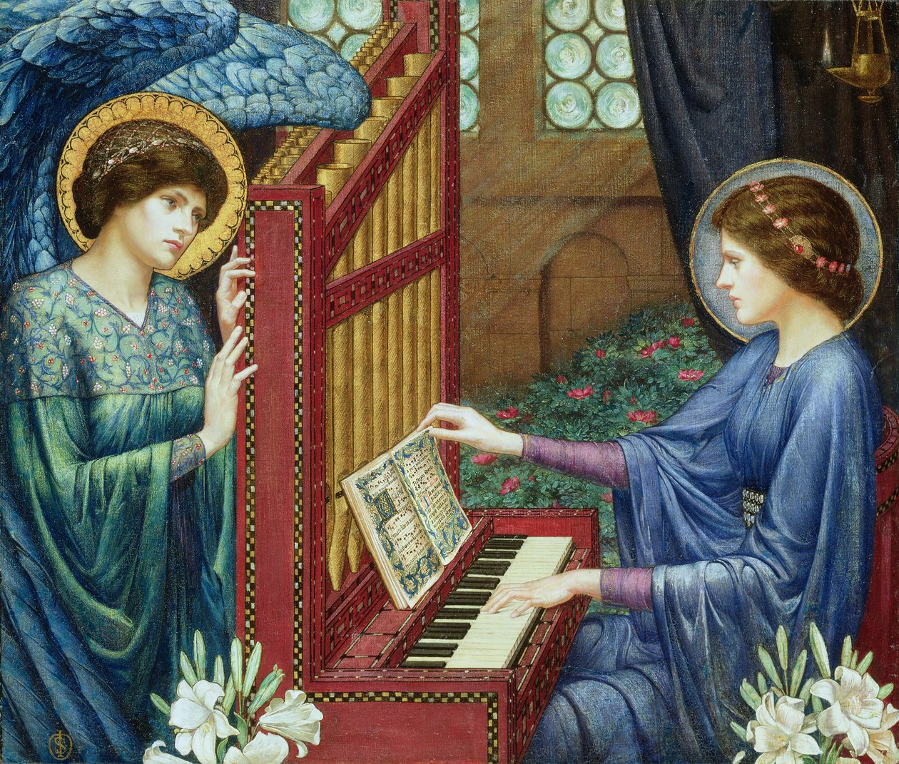 Sint Cecilia door Sidney Meteyard