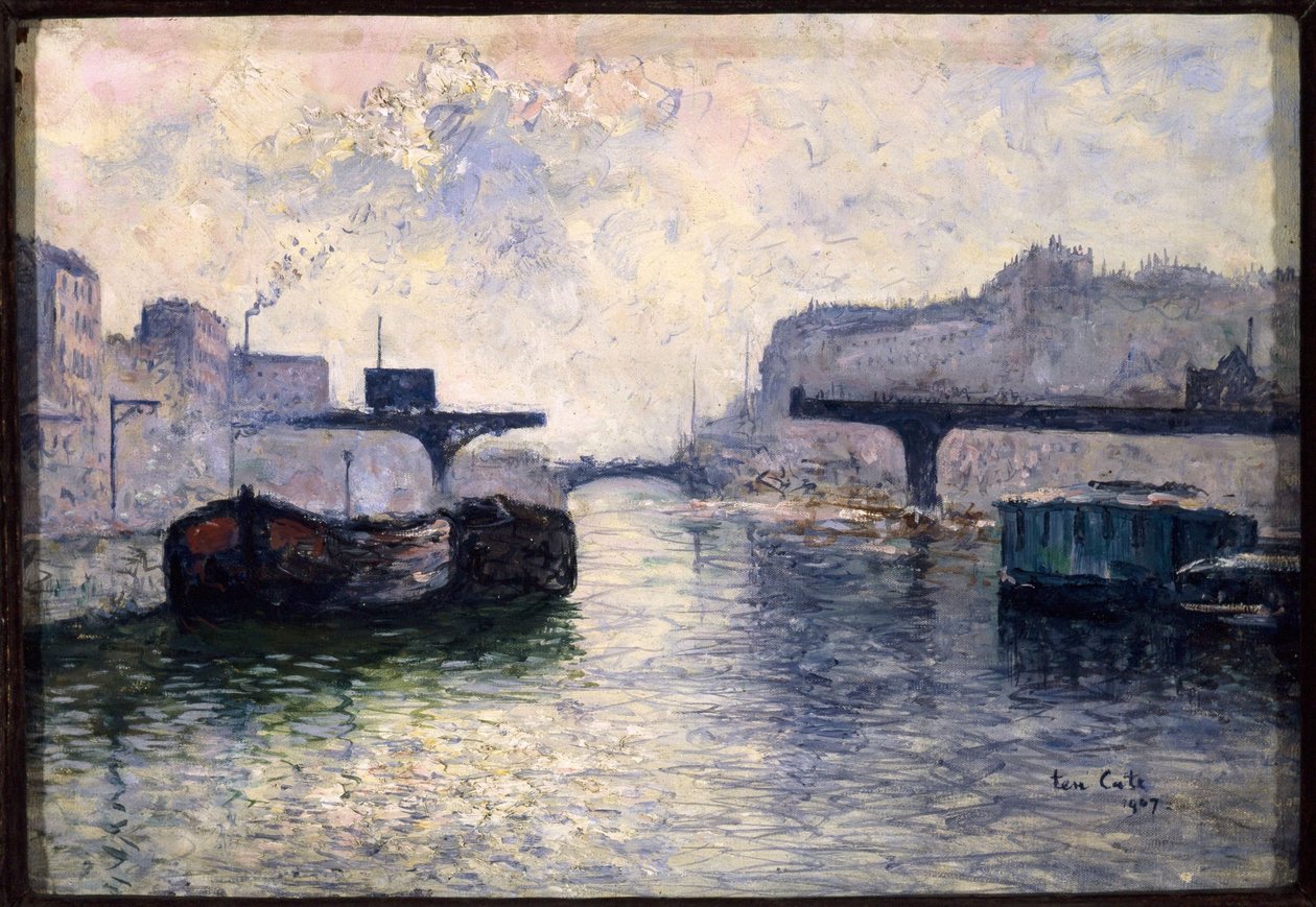 Canal Saint-Martin door Siebe Johannes Ten Kate