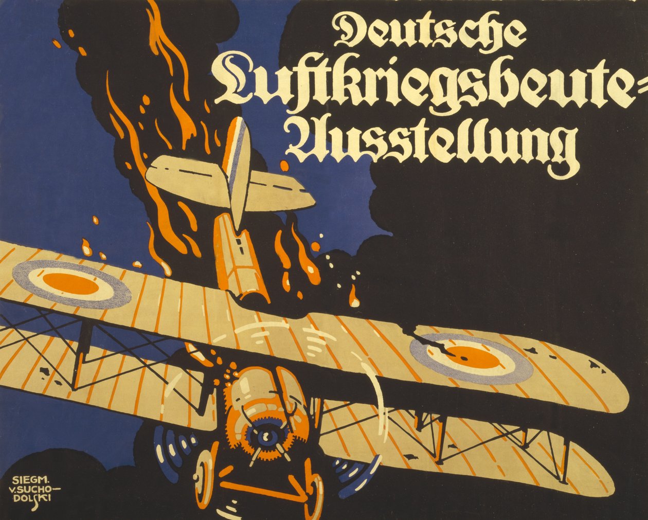 Deutsche Luftkriegsbeute Ausstellung door Siegmund von Suchodolski
